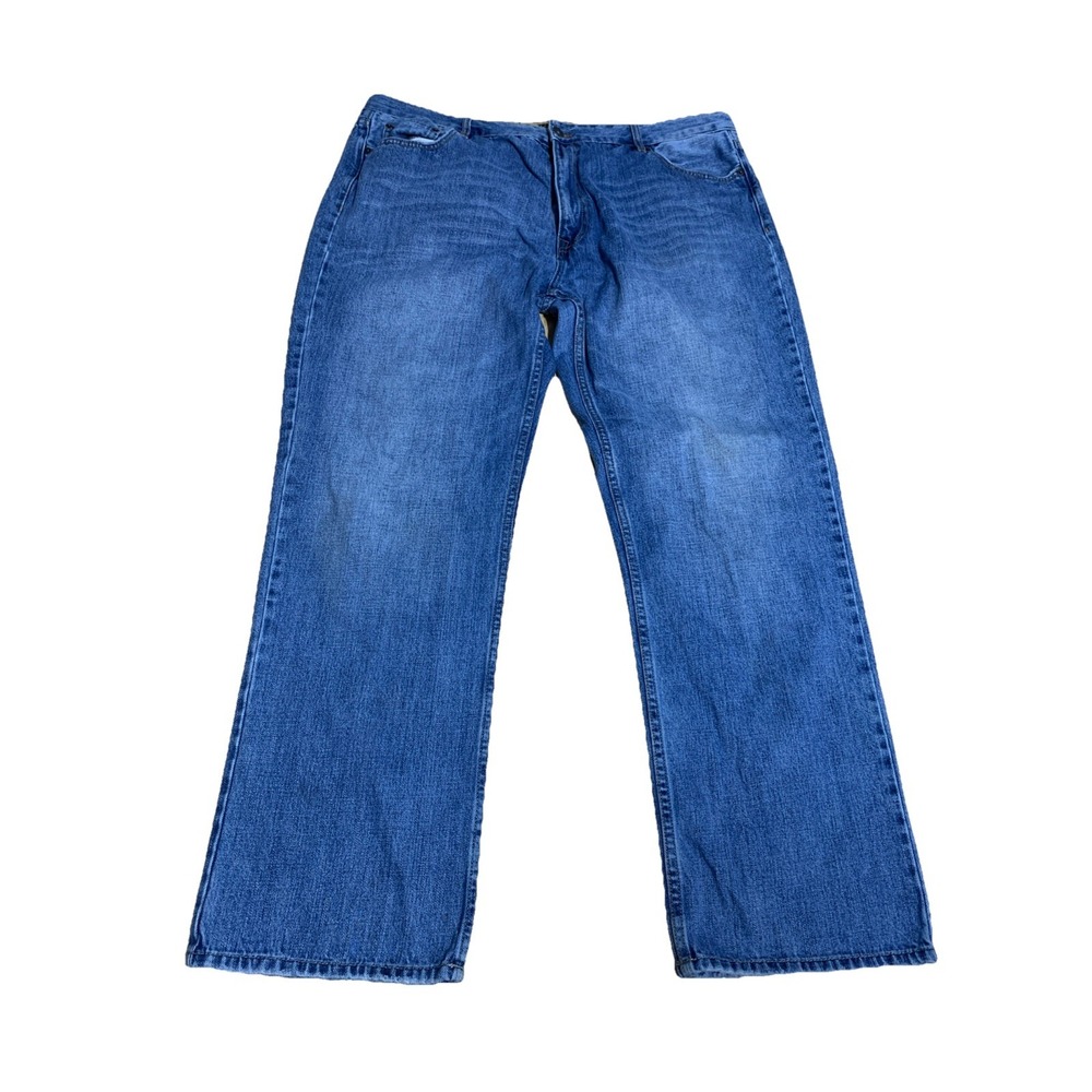 PLUGG Denim Jeans Men 42 X 32 Some Wear‎ Work Barn Jeans Blue